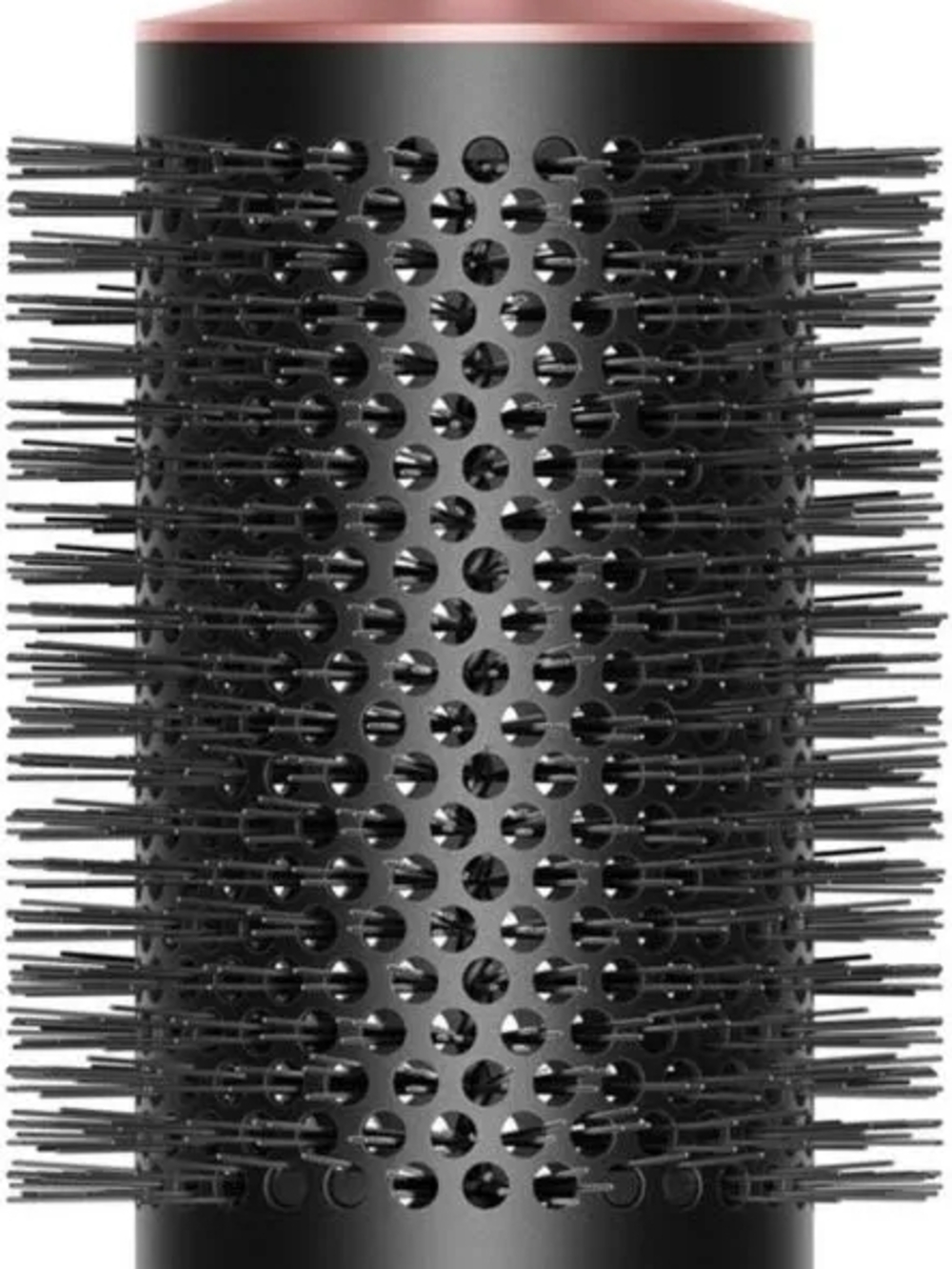 Round Thermal Styling Brush - Black with Rose Gold Accent